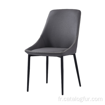 Chaise de salle à manger en tissu avec canapé en tissu de bonne qualité